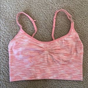 Pink Sports Bra NWOT